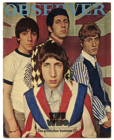 The Who Observer Magazine 20 March 1966 Complete 1 Day UK Magazine with 8 page article on the band