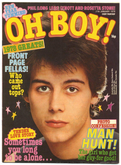 OH BOY! Magazine Phil Lynott Thin Lizzy Rosetta Stone 27 January 1979