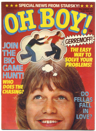 OH BOY! Magazine No 14 Midge Ure Paul Nicholas 22 January 1977
