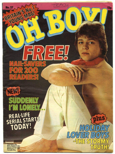 OH BOY! Magazine No 37 Rupert Keegan Pinup 1977