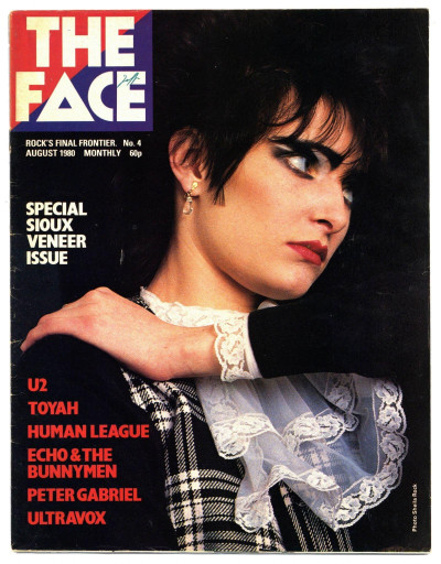 The Face Magazine No 4 August 1980 U2 Siouxsie Pink Floyd Peter Gabriel Echo Bunnymen Human League