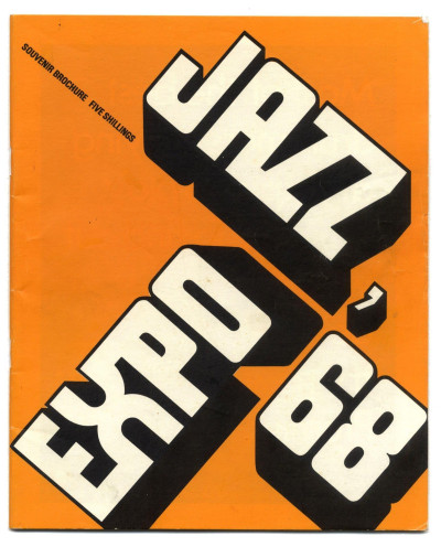 Jazz Expo 68 Concert Programme Muddy Waters John Lee Hooker Otis Spann Big Joe Art Blakey Max Roach