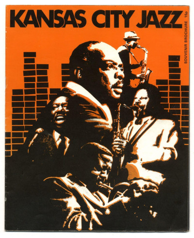 Kansas City Jazz programme 1972 Count Basie Roy Eldridge Eddie Lockjaw Joe Williams Cleanhead Vinson