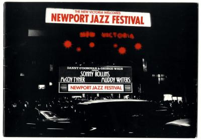 Newport Jazz Festival programme London 1976  Muddy Waters Sonny Rollins McCoy Tyner