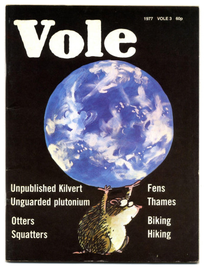 Vole Magazine  No 3 1977 The Fens Kenneth Mellanby The Thames Squatting Francis Kilvert