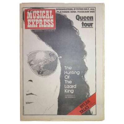 NME Magazine  27 September 1975 Jim Morrison Freddie Mercury Dr Feelgood Betty Davis Hedgehog Pie (5)