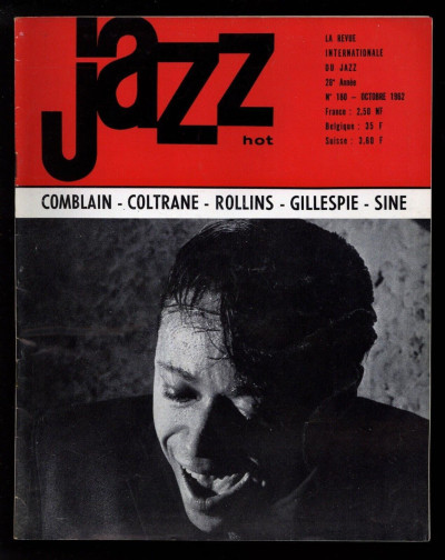 Jazz Hot Magazine October 1962 Sonny Rollins John Coltrane Dizzy Gillespie