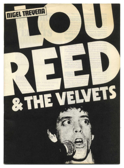 Lou Reed & The Velvets by Nigel Trevena book/fanzine/magazine Published by Bantam