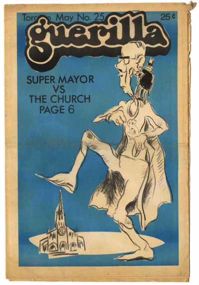 Guerilla magazine/newspaper No 25 May 1971 Canadian Underground Press from Toronto
