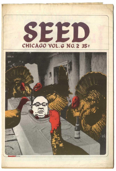 Seed magazine/newspaper Chicago Vol 6 No 2 November 16 1970  Fenton Robinson