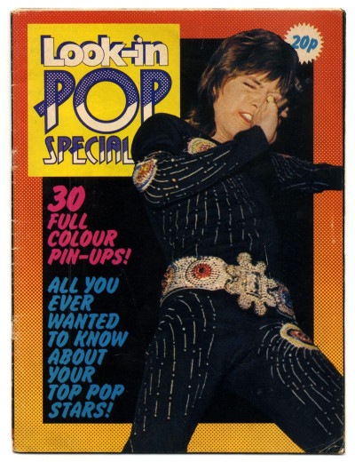 Look In Pop Special Magazine David Bowie Slade Rod Stewart Alice Cooper Sweet Roxy Music Marc Bolan