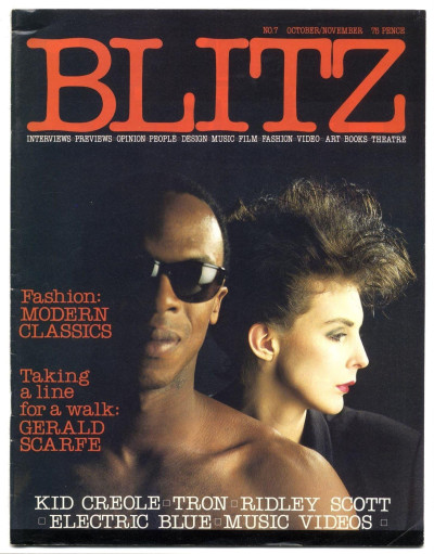 Blitz Magazine No 7 Oct/Nov 1983 Werner Herzog Gerald Scarfe Ridley Scott Tron Blade Runner