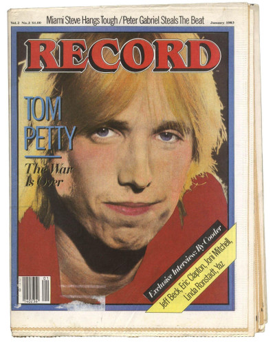 Record magazine January 1982 Vol 2 No 3 Tom Petty Paul Weller/Jam Peter Gabriel Ry Cooder Jeff Beck