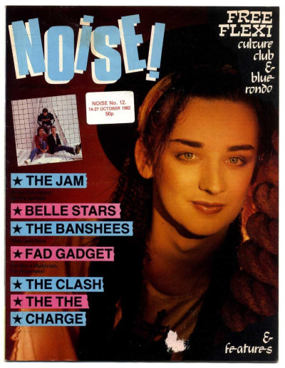Noise  Magazine No 12 October 1982 The Jam The Clash Damned Siouxsie Vice Squad Bauhaus
