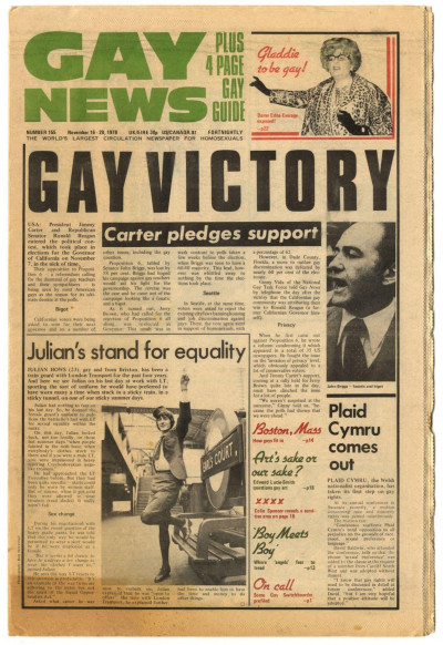Gay News magzine/newspaper No 155 November 16-29 1978 Gay Boston USA