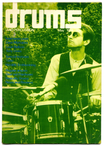 Drums & Percussion Magazine No  May 1974 Interview with Dave Mattacks of Fairport Louie Bellson