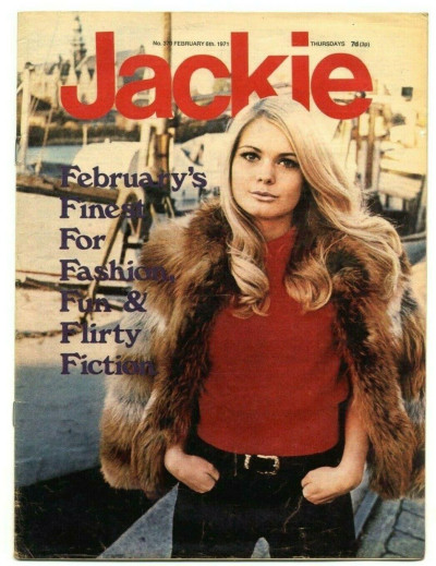 Jackie Magazine No 370 February 6 1971 Gilbert O'Sullivan Family The Kinks