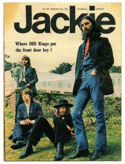 Jackie Magazine No 320 February 21 1970 Beatles Blue Mink Murray Head Donovan Hard Meat