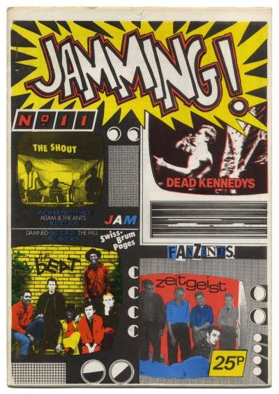 Jamming Magazine No 11, 1980 Damned Dead Kennedys The Jam Buzzcocks The Fall