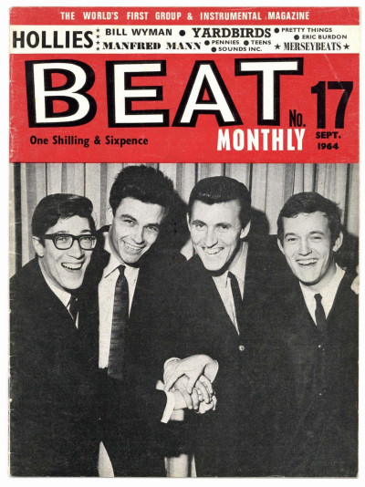 Beat Monthly Magazine No 17 September 1964 Zephyrs Pretty Things Yardbirds Shadows Eric Burden