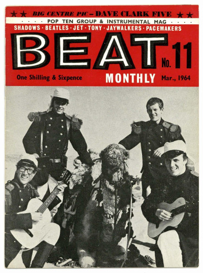 Beat Monthly Magazine No 11 March 1964 Paul McCartney Rolling Stones The Trends Paramounts Hollies