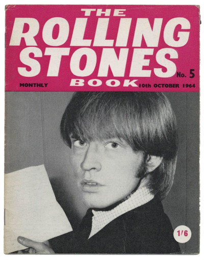 The Rolling Stones Book Issue No 5, 10th October 1964 Monthly Magazine Brian Jones cover