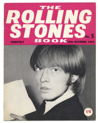 The Rolling Stones Book Issue No 5, 10th October 1964 Monthly Magazine Brian Jones cover