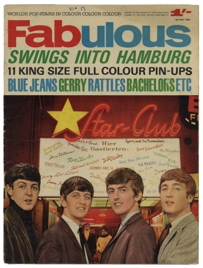 Fabulous Magazine 9 May 1964 Rory Storm Tony Sheridan The Beatles Swinging Blue Jeans Rattles
