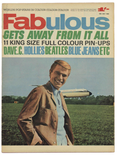 Fabulous Magazine 30 May 1964 Adam Faith the Hollies Beatles Swinging Blue Jeans Dave Clark