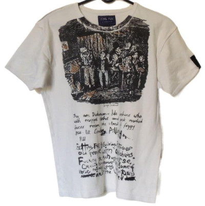 Sex Pistols Malcolm McLaren 1977 King Mob Punk Rock T-Shirt Rare Seditionaries