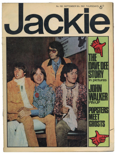 Jackie Magazine No 192 September 9 1967 Syd Barrett Monkees John Walker Ian McLagan Small Faces