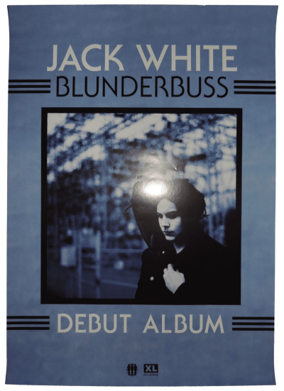 Jack White Blunderbuss 2012 Third Man/XL record company promotional poster 50x70cm