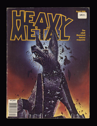 Heavy Metal Fantasy Magazine April 1980