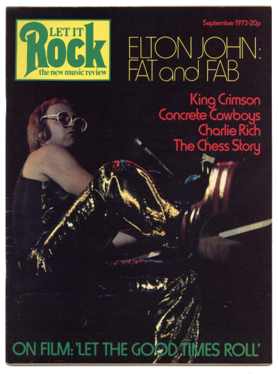 Let it Rock Magazine No 12 September 1973 King Crimson The Chess Story Elton John Charlie Rich