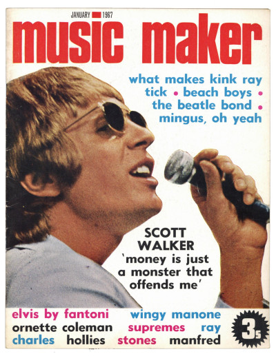 Music Maker Magazine 1/1967 Kinks Beatles Charlie Mingus Beach Boys Scott Walker