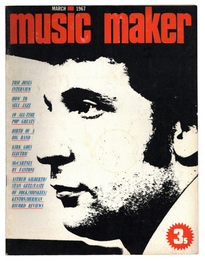 Music Maker Magazine UK 3/1967 Spencer Davis Jazz Orchestra Stan Getz Astrid Gilberto Tom Jones