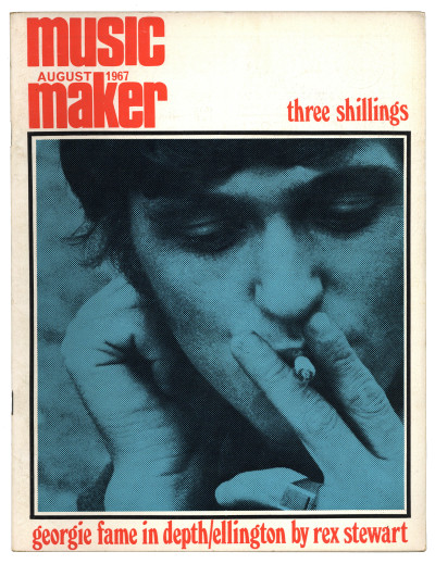 Music Maker Magazine UK 8/1967 Deram & Polydor Record label Duke Ellington Georgie Fame Drums