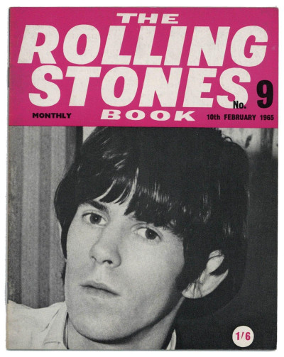 The Rolling Stones Book Issue No 9, 10th February 1965 Monthly Magazine Keith Richards on cover