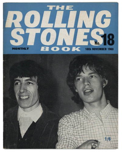 The Rolling Stones Book Issue No 18, 10th November 1965 Monthly Magazine Mick Jagger Wyman on cover