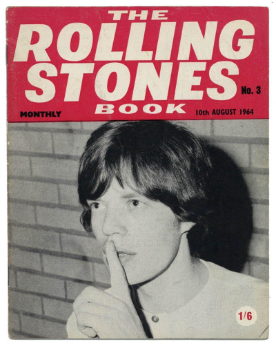 The Rolling Stones Book Issue No 3, 10th August 1964 Monthly Magazine Mick Jagger cover