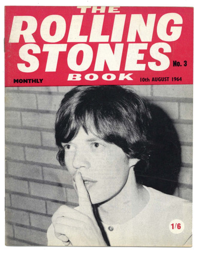 The Rolling Stones Book Issue No 3, 10th August 1964 Monthly Magazine Mick Jagger cover