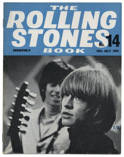 The Rolling Stones Book Issue No 14, 10th July 1965 Monthly Magazine Brian Jones on cover