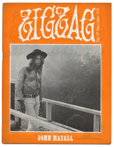 Zigzag Magazine No 17 December 1970-January 1971 John Mayall Iggy Pop Stooges Quintessence