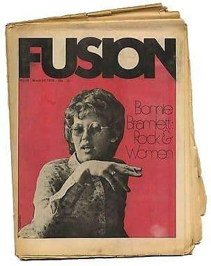 Fusion Magazine No 29 Bonnie Bramlett Ike TinaTurner The Doors Creedence 20 March 1970