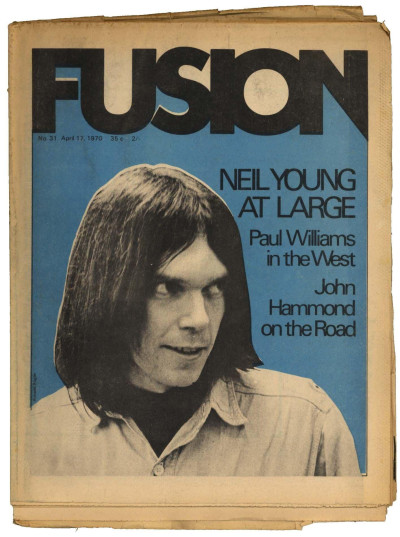 Fusion Magazine No 31 Neil Young Paul Williams John Hammond Beatles McCartney 17 April 1970