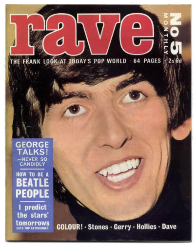 Rave Magazine No 5 June 1964 Beatles Rolling Stones Hollies PJ Proby Mojos Dick Van Dyke Billy J