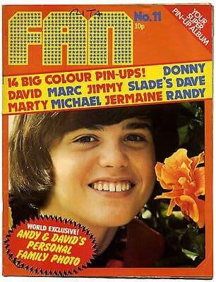 Fan Magazine Issue No 11 Slade Osmonds Michael Jackson Randy Jackson