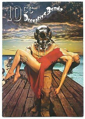 10CC Deceptive Bends Tour Programme 1977 with David McWilliams