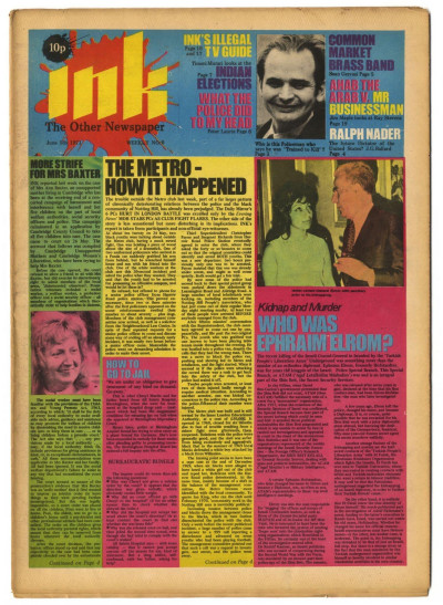 Ink Magazine The Other Newspaper No. 6, 5 June 1971 Peter Laurie etc