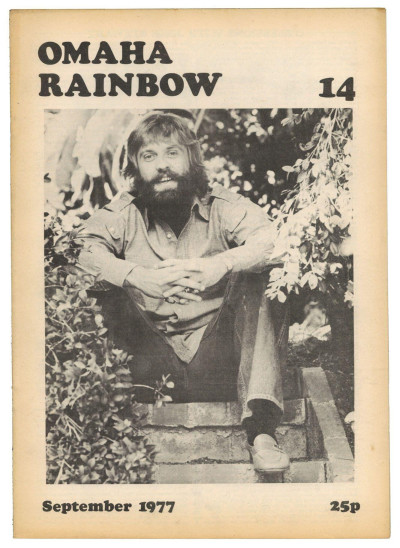 Omaha Rainbow Magazine No 14 September 1977 Larry Gatlin Albert Lee Steven Fromholz John Atkins